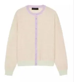 ZARA テクスチャーニットカーディガン