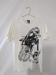 Stussy Sロゴ ホワイト Tシャツ Sサイズ