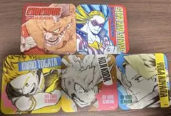 僕のヒーローアカデミア　原画展　アートコースター　5点セット