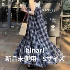 hinari コットンボリュームキャミワンピース