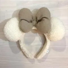 ディズニー　ミニーボアカチューシャ