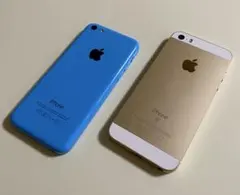 iPhone SE 64GB & iPhone 5c 16GB ２台セット