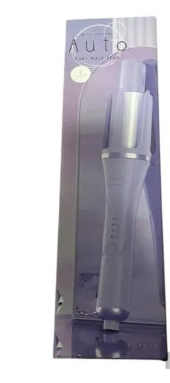 新品未使用Auto カールヘアアイロン　パープル