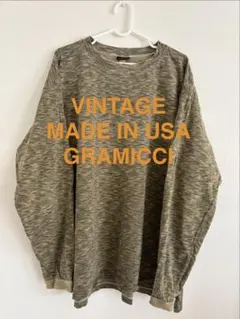 GRAMICCI ヴィンテージ 長袖カットソー
