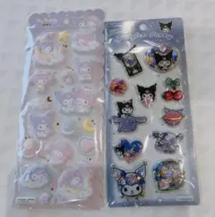 【正規品】もちもち マシュマロシール スパンコールパーティー マイメロ クロミ