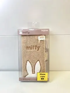 【希少・美品】ミッフィーサガラ刺繍 手帳型 iPhone11 Proケース鏡付き