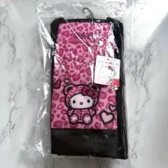 ★新品 ハローキティ 保冷バッグ お買い物バッグ ピンク ヒョウ柄 着ぐるみ