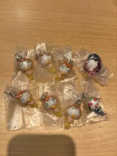 ケロロ軍曹 クルル ギロロ タママ めじるしアクセサリー ガチャガチャ