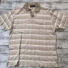 CHAPSチャプス　ポロシャツ　半袖　刺繍入　L