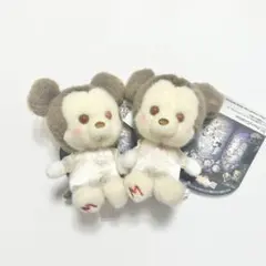 Disney ディズニー ミルキーボア ミッキーマウス　ぬいぐるみ 2つセット