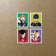 ジャンプフェア特典 シール ハイキュー 孤爪研磨 黒尾鉄郎 日向翔陽 影山飛雄