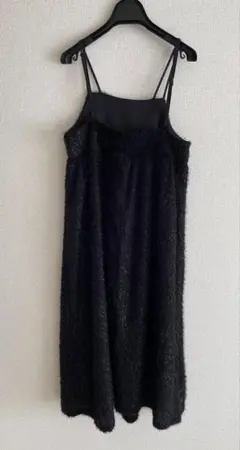 GRL グレイル シャギー キャミワンピース ロング丈 ラメ入り
