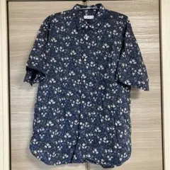 【美品】SHIPS any 総柄シャツ M (日本製)のサムネイル
