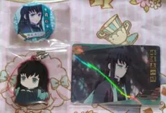 鬼滅の刃 時透無一郎 ラバーストラップ 　缶バッジ