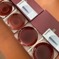 春慶塗 銘々皿　茶托　10枚セット