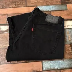チ*!様 ビンテージ　古着　リーバイス541 黒　ブラックデニム　ジーンズ　W3