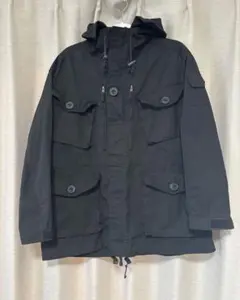 イギリス軍 WINDPROOF コンバットスモック デザートDPMカモ 黒染め