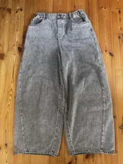 スタディオクリップ デニム バレルデニムパンツ