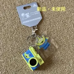 新品・未使用品　トイストーリー　カメラ型キーホルダー