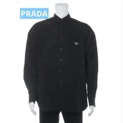 メルケン様専用商品 PRADA トライアングルロゴプレート デニムシャツ