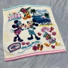 【未使用】東京ディズニーリゾート　サニーサニーサマー　ウォッシュタオル