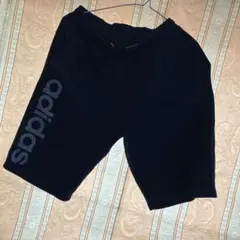 adidas ネイビー ハーフパンツ
