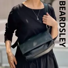 新品 タグ付き　ウエストポーチ レザーリングボディバッグ ビアズリー