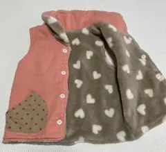 ベスト　リバーシブル　サイズ80