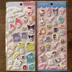 サンリオ　ぷっくりシール　サンリオキャラクター
