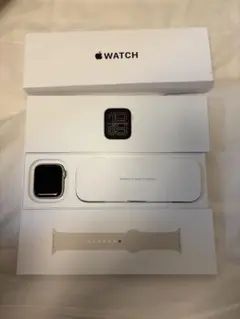 Apple Watch SE3 44mm スターライト　本体・バンド・コード