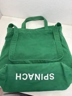 SUNSHINE+CLOUD SPINACH トートバッグ 2WAY グリーン - メルカリ