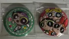 パワーパフガールズ 刺繍缶バッジ