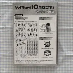 ハイキュー‼︎ 10th クロニクル グッズ ハイキュー展 日向翔陽 影山飛雄
