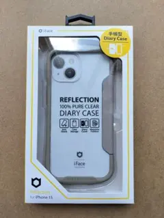 Hamee iFace Reflection 手帳型ケース iPhone 15