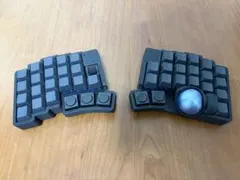 CCK-BALL 3×6 分割キーボード トラックボール付き ロータリーノブ