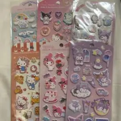 正規品 サンリオ ジュエルマシュマロステッカーズ 6種