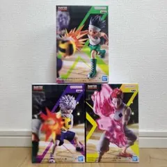 HUNTER×HUNTERフィギュア G.I.編 ゴン キルア ヒソカ 3種