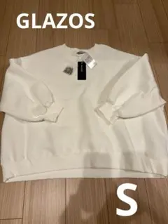 グラソス(GLAZOS)【あったか】裏起毛・ネックレス付きトレーナー