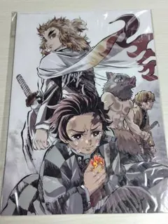 鬼滅の刃　無限列車編　入場者特典　イラストボード