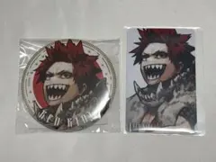 僕のヒーローアカデミア 新十傑 缶バッジ キャラカード 切島鋭児郎