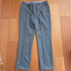 BEAMS　ビームス　フランネルスラックス　グレー　L