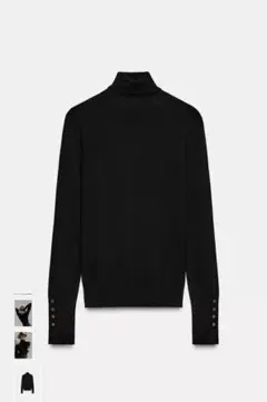 ZARA ベーシック無地セーター