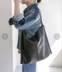 ジャーナルスタンダードラックス フェイクレザーサークルBAG M