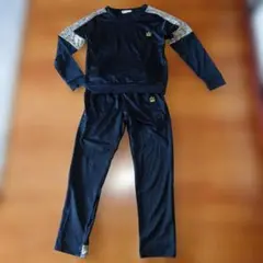 黒の王冠刺繍ジャージ上下セット