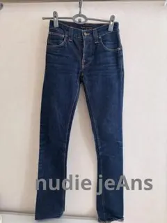美品nudie jeans レディース　スキニー　デニム