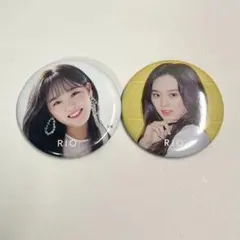 NiziU take a picture リオ 缶バッジ