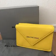 【新品未使用】バレンシアガ　ペーパーミニウォレット