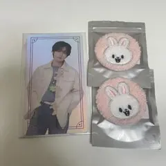 StrayKids リノ 5'clock 本国ペンミ スペシャルトレカ　缶バッチ