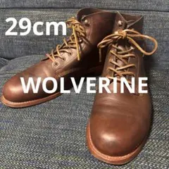 【良品】WOLVERINE ウルヴァリン 1000マイルブーツ 29cm 茶のサムネイル