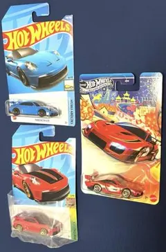 ホットウィール　ポルシェ　3台セット